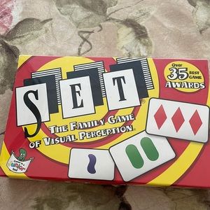 Set - the family game of visual perception, never opened